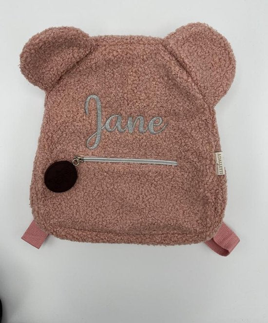 Adalletti - teddy rugzak - Pink