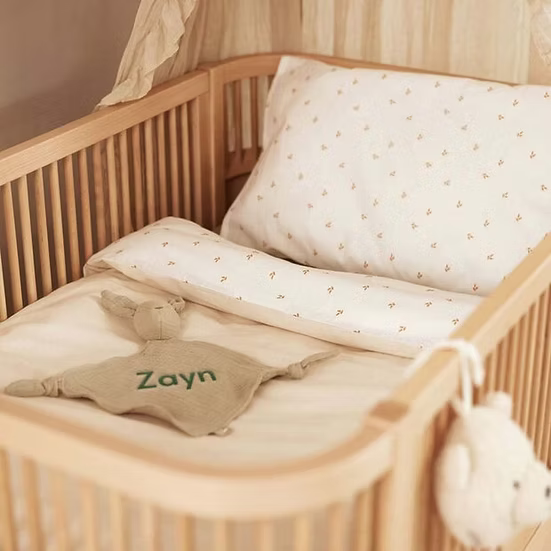 Jollein - speendoekje - bunny ears olive green