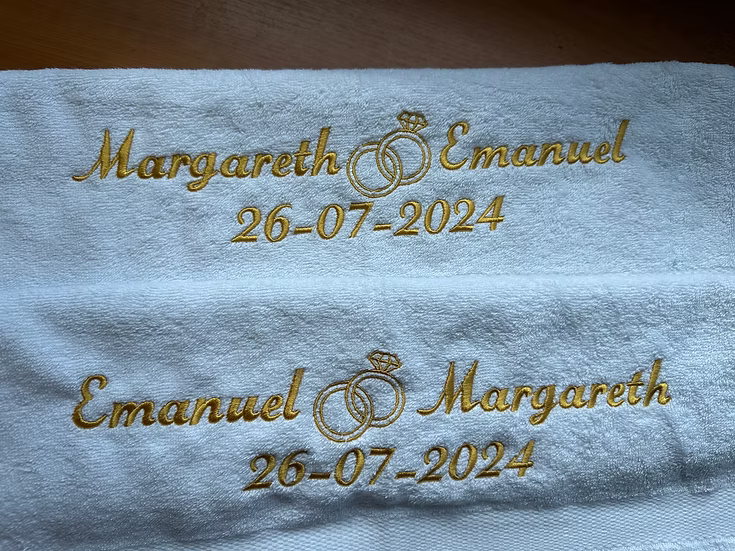 Handdoek - huwelijk